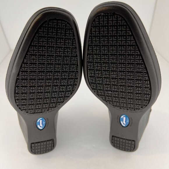 Dr. Scholls Womens 36120076 Black Gel Cushion Leather Size 7 Slip-On Shoes - Picture 9 of 10